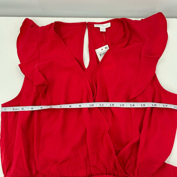 Charter Club Red Jumpsuit Womens Size 14 - Picture 5 of 6